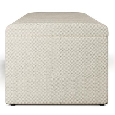 Calçadeira Recamier Baú Dália 160X50cm W01 Champagne
