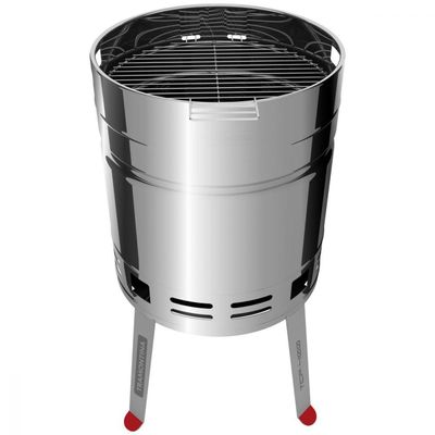 Churrasqueira à Carvão Tramontina Tcp 400 Inox com Bandeja