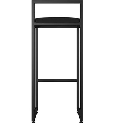 Banqueta Alta Cozinha Hanna L02 Preto Corano Preto