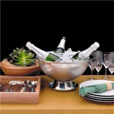 Champanheira Forma Perlage em Inox