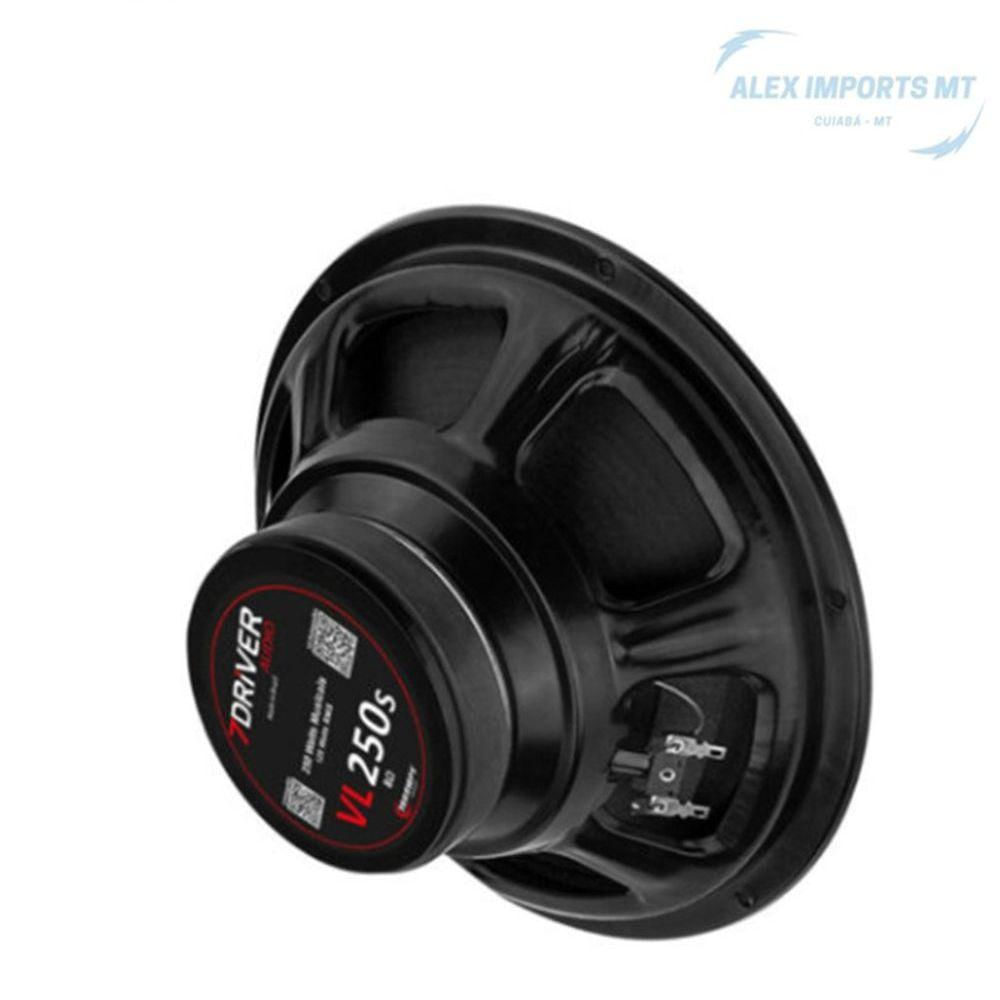 Alto Falante Woofer 7Driver 10 Pol Vl250S 125W Automotivo
