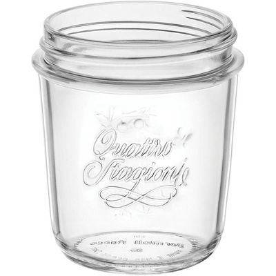 Bormioli Rocco Qstagioni Pote 11X9X9Cm 320Ml Vidro Transp Tampa Metal