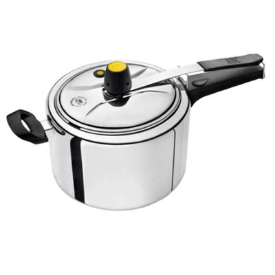 Panela De PressãoEm Aluminiu Polido 7,5 Litro
