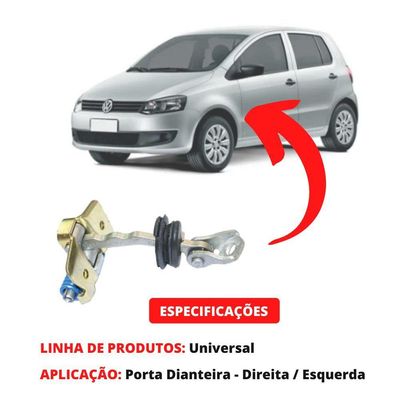 Limitador Porta Dianteira Direita Esquerda Fox 2003 Até 2022