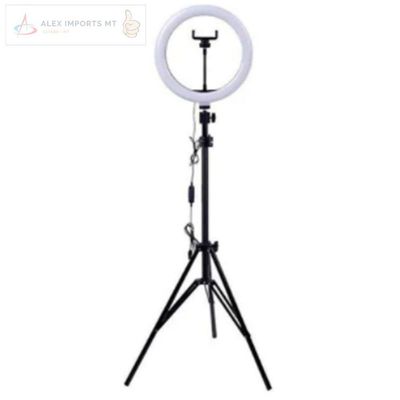 Ring Light Led 10 Polegadas 26cm Com Trípe De 2m Lançamento