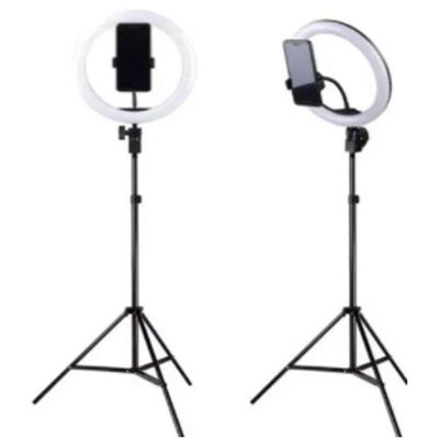 Ring Light Iluminador Anel Luz 30cm 12 Polegadas Tripé 2,1m
