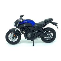 Moto Miniatura Esportiva Yamaha Mt 07 Mt 07 Ano (2018) Metal
