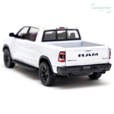 Miniatura Veiculo Dodi Ran Branco 12Cm Moderno 1500