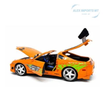 Miniatura Brian Toyota Supra Velozes E Furiosos Com Metal