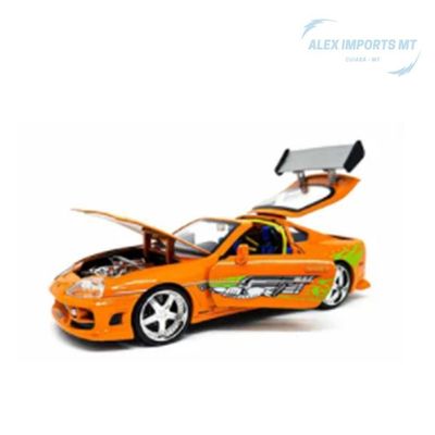 Miniatura Brian Toyota Supra Velozes E Furiosos Com Metal