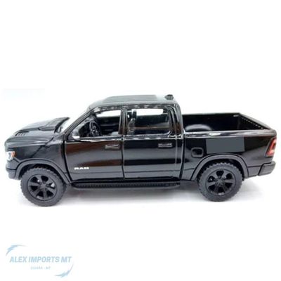 Miniatura Carro Caminhonete Ram 1500 2019 Pneus De Borracha