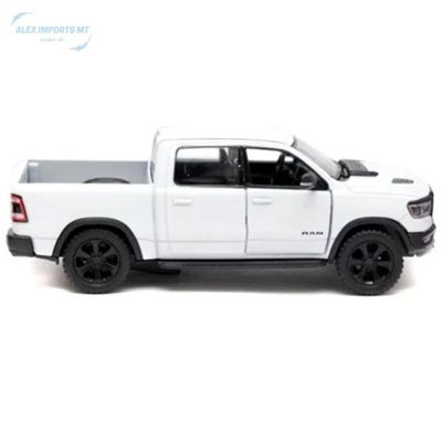 Veiculo Miniatura Dod Ram 1500 Branca Pra Decorar Escritorio