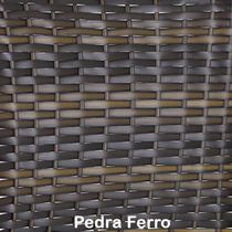 Mesa De Centro Vênus Em Fibra Sintética Trama Original Pedra Ferro