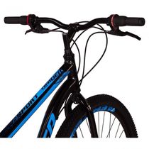Bicicleta 29 Raider Sport Aço 21 Marchas Freio A Disco Preto+azul