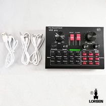 Mini Placa Mixadora Gravadora de Som Pro Live Sound Lorben