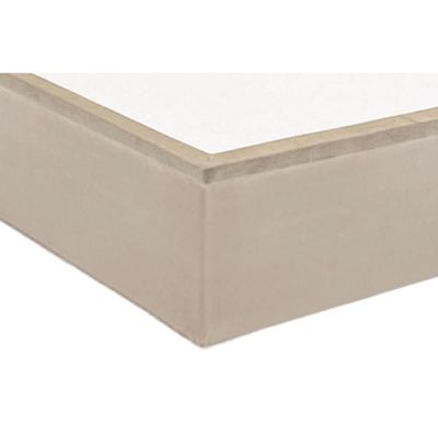 Cama Box Baú Solteiro Universal Suede Clean (88x188x35) - Costa Rica