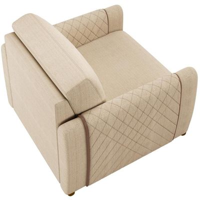Kit Sofá 02 Lugares 168Cm Com Poltrona Flora M03 Bege