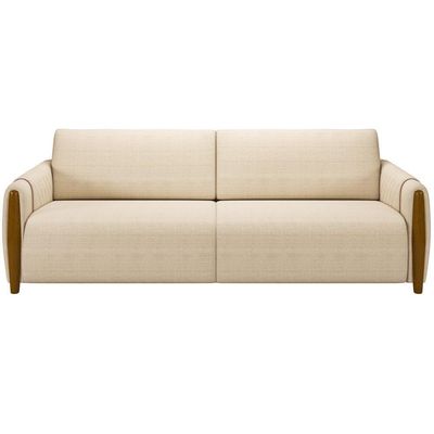 Kit Sofá 02 Lugares 168Cm Com Poltrona Flora M03 Bege