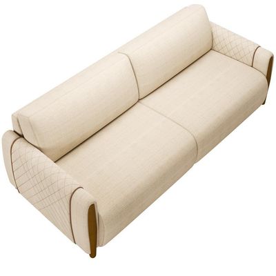 Kit Sofá 02 Lugares 168Cm Com Poltrona Flora M03 Bege