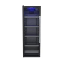 Cervejeira Expositora 200l Blue Light Porta De Vidro Invertida Expvqbl200pi 220v - Venax 220v