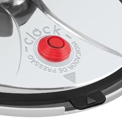 Panela de Pressão Clock Original Prata - 4,5L