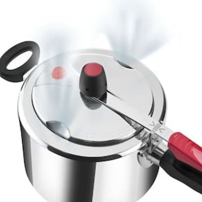 Panela de Pressão Clock Original Prata - 4,5L