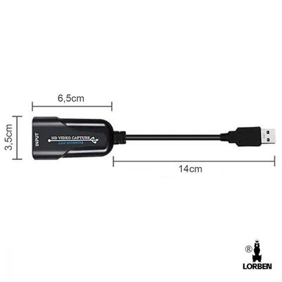 Placa de Captura de Vídeo Camlink Hdmi Usb 3.0 Full Hd 1080p
