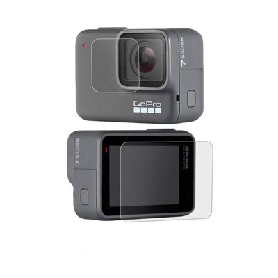 Películas De Vidro para Lente Gopro Hero 7 White Silver
