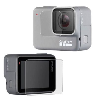 Películas De Vidro para Lente Gopro Hero 7 White Silver