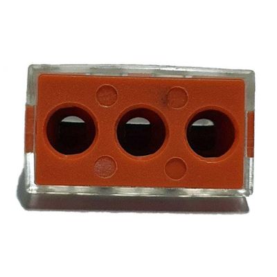Kit Conector Borne Cristal Permanente 3 portas 10 peças