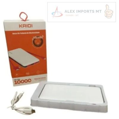 Carregador Portátil Powerbank Kd-956 Com Muitas Entradas