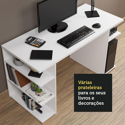 Escrivaninha para Computador Office 9409 Branco
