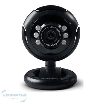 Webcam 480k 16.0mp Multilaser Nightvision