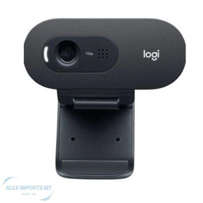 Webcam 1.0mp Logitech Resolução Hd 720p Com Reduçao De Ruido