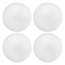 Kit 04 Assentos Redondo Branco 35 Cm