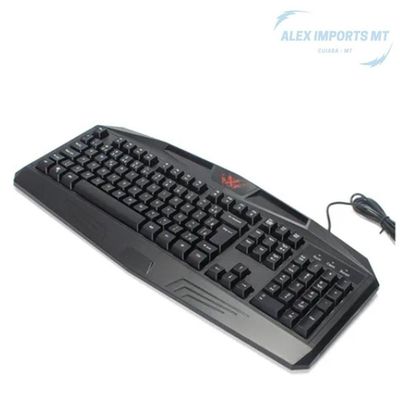 Teclado Gamer Multimidia Com Led Para Pc E Notebook