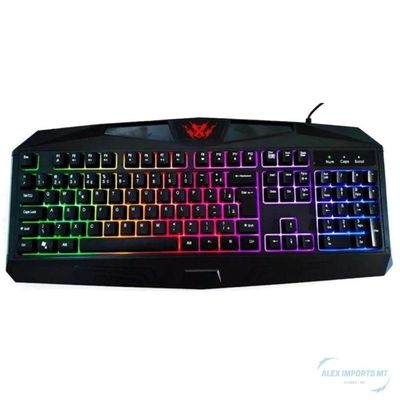 Teclado Para Notbooks Gamer Semi-Mecanico Usb