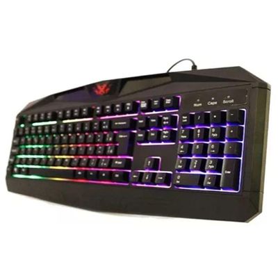 Teclado Para Notbooks Gamer Semi-Mecanico Usb