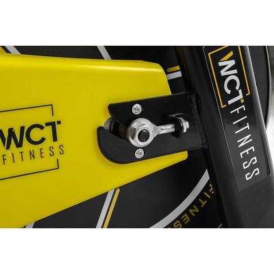 Bicicleta Spinning Com Roda De Inercia De 8kg - Preto E Amarelo