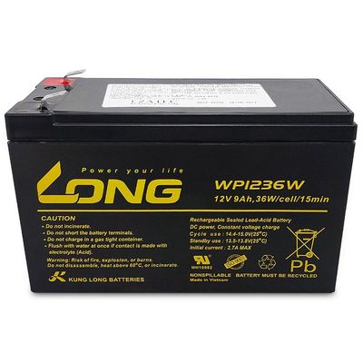 Bateria Selada Para Nobreak Long, 12v 9ah - Wp1236w