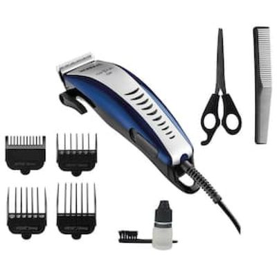 Máquina de Cortar Cabelo Mondial Hair Stylo CR-07 4 pentes - Azul/Prata Azul,Prata / 110
