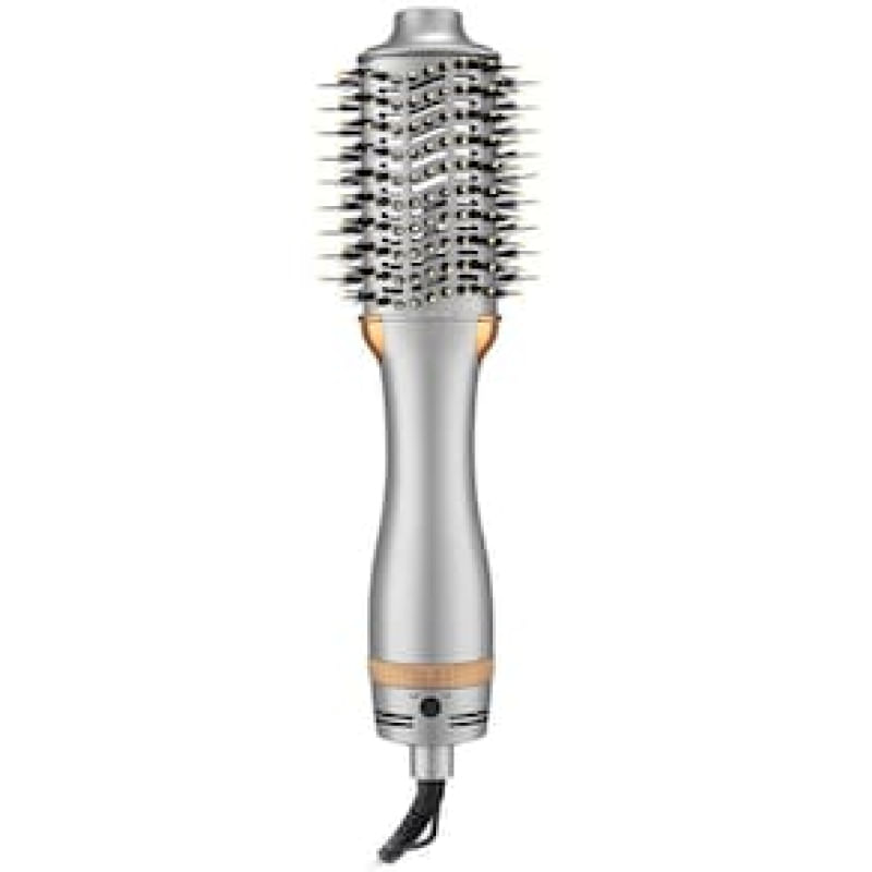 Escova Secadora Britânia Compact BES33SD com Cabo Giratório 1300W Bivolt - Prata e Dourada