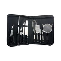 Jogo para Churrasco Fracalanza em Inox com Bolsa de Nylon com 10 Peças