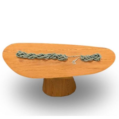 Mesa Oval Organica Em Freijo 180x100
