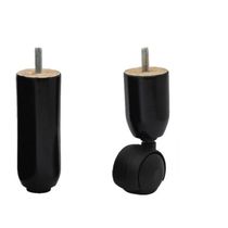 Kit Pés Box Castor Escuro 7 Unidades (13cm)