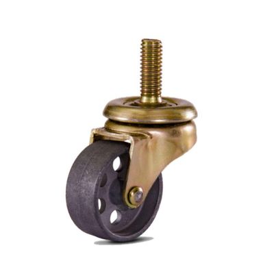 4 Rodízio Giratório Para Freezer 41mm Com Espiga 600 Kg