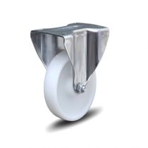 Rodizio Inox 4 Polegadas Base Fixa Com Placa 105x80 Colson