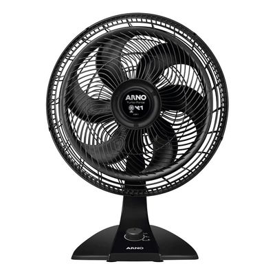 Ventilador de Mesa ou Parede 40cm VF42 Turbo Force 2 Em 1 Arno Preto / 220V