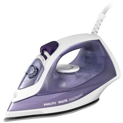 Ferro de Passar a Vapor Philips Walita EasySpeed GC1752 com Spray e Base de Cerâmica – Roxo/Branco roxo,branco / 220