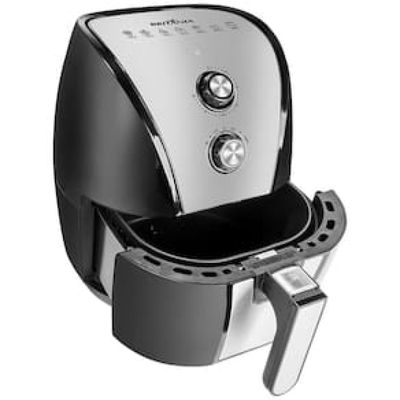Fritadeira Elétrica Sem Óleo Air Fryer Britânia BFR40PI 5L – Preta/Inox Preto,Inox / 220